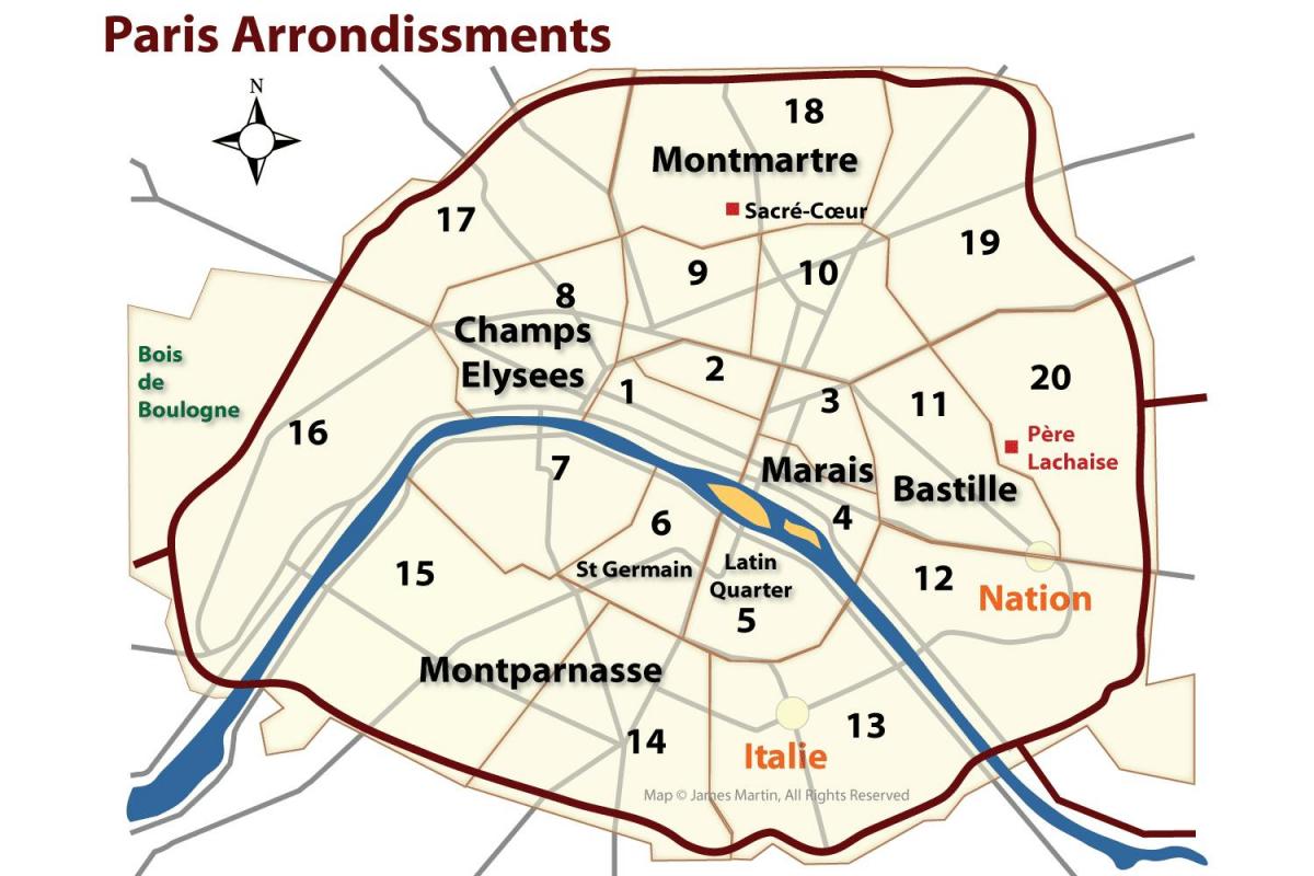 Pary A Na Mapie Mare Map Dzielnicy Le De France Francja   Dzielnicy Marais W Paryżu Na Mapie 