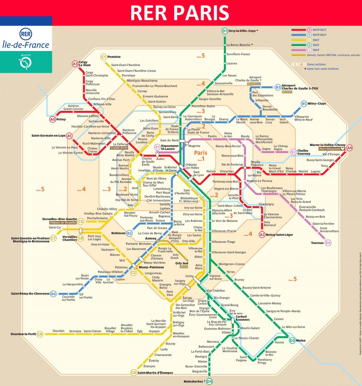 Francja Рер mapie