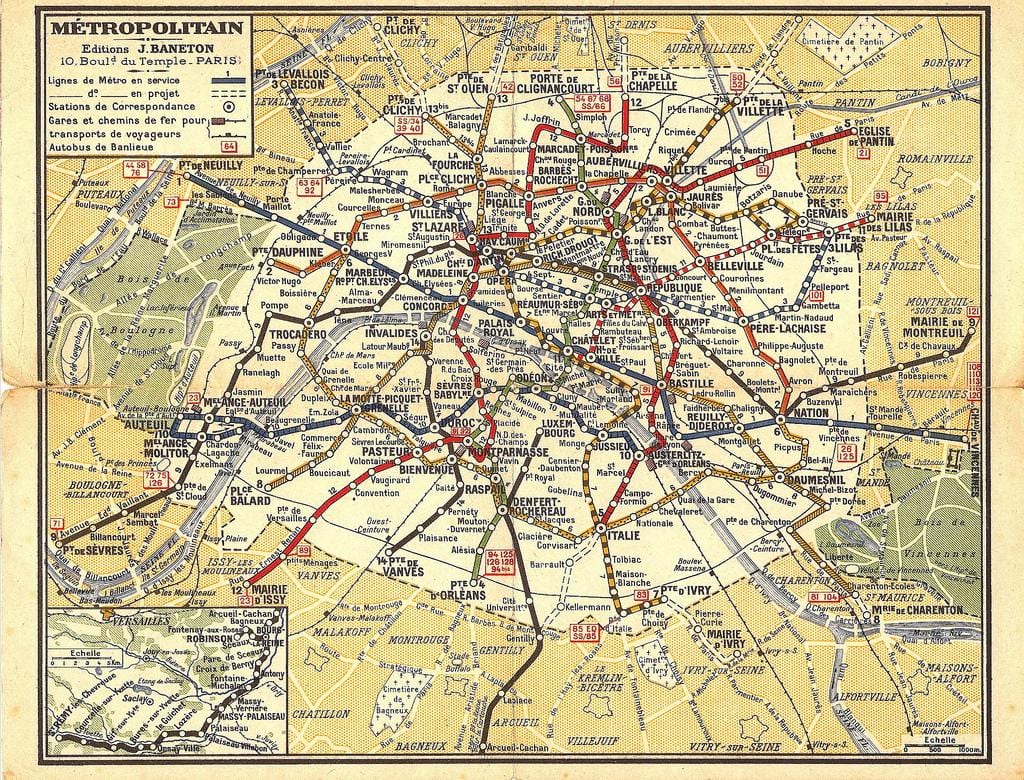 Mapa metra