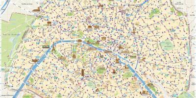 Velib Paryż mapa